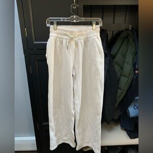 lululemon athletica Cream Track Pants